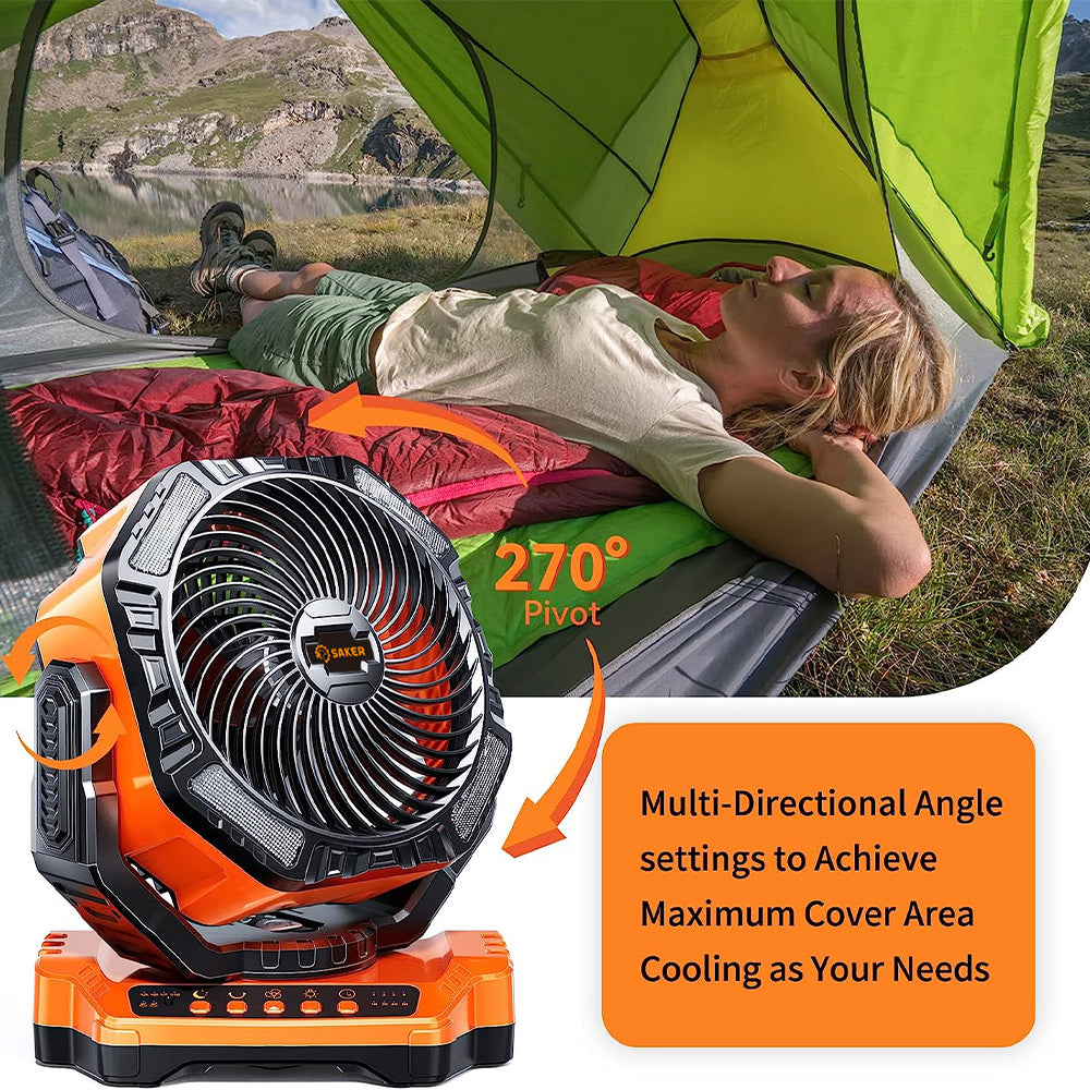 ® Rechargeable Camping Fan