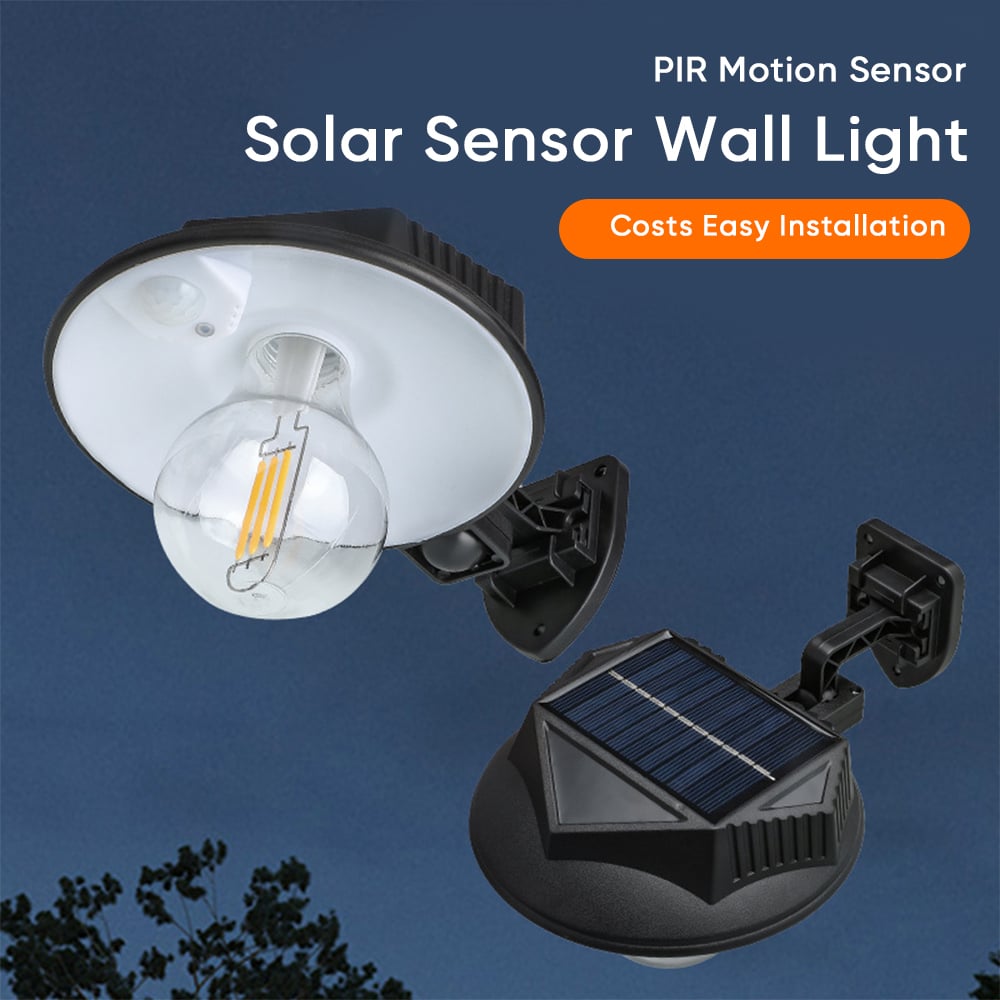 Solar Pendant Light with Motion Sensor