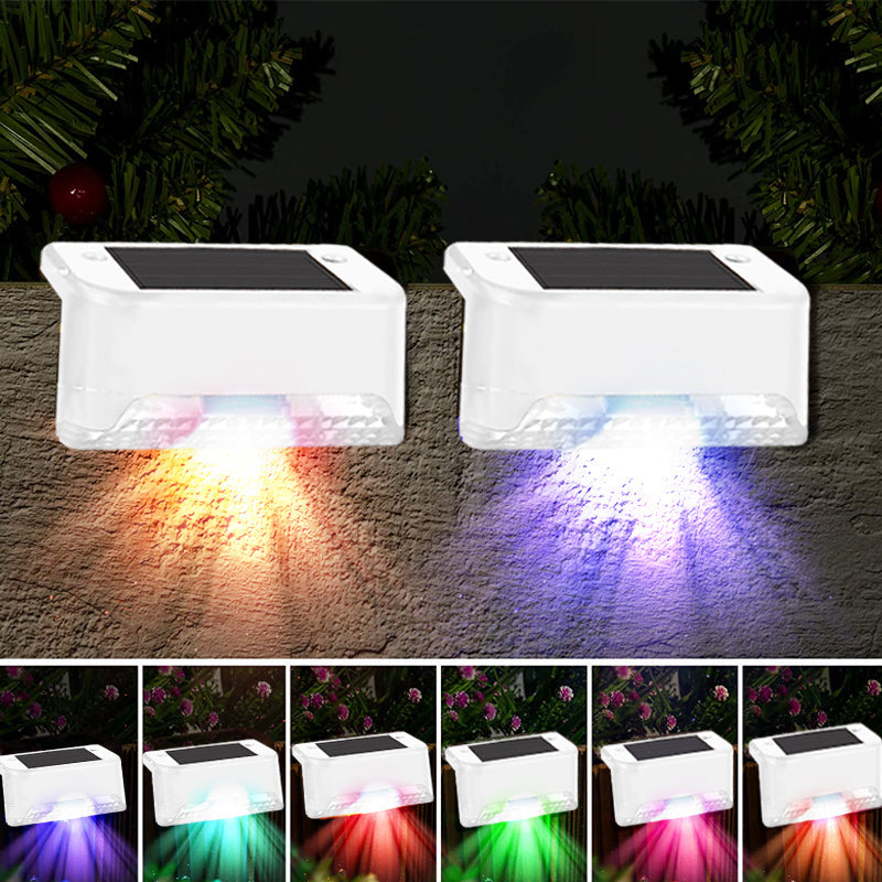 Solar Deck Lights Outdoor 4 Pack