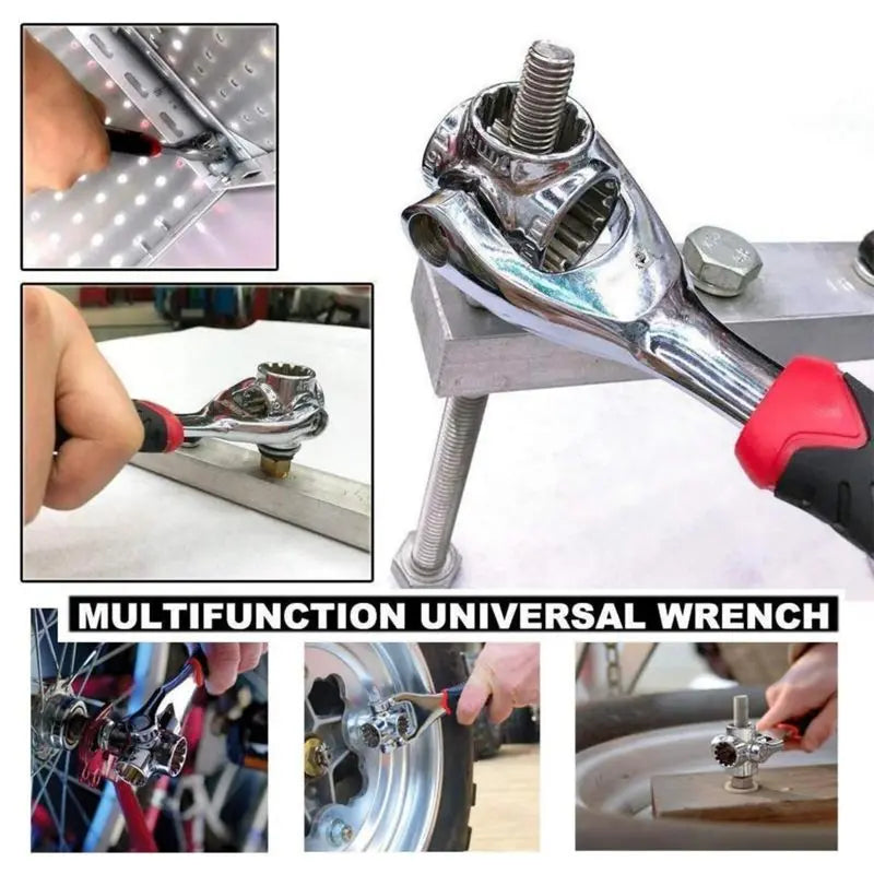 Universal Socket Wrench Tool Set