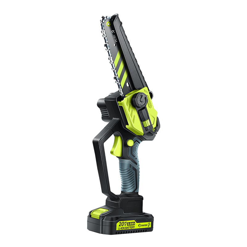 Cordless Pole Saw and Mini Chainsaw