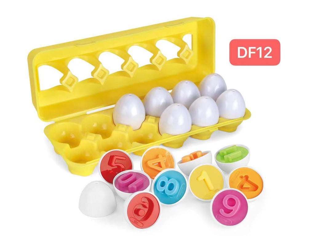 Color Shape Matching Egg Puzzle Toy