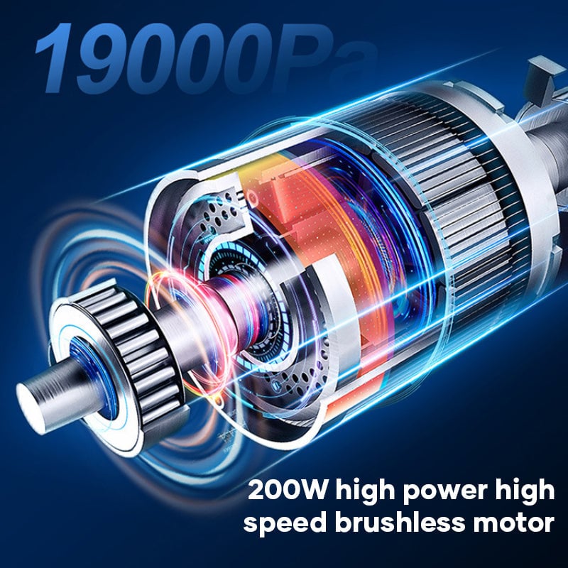 Compact Cordless Car Vacuum Cleaner