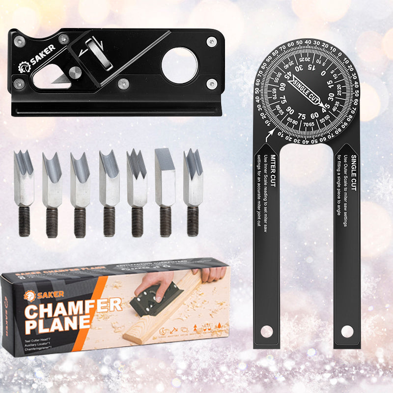 Woodworking Hand Tool for Precise Edges - ® Chamfer Plane
