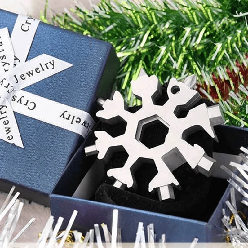 18-in-1 Stainless Steel Snowflakes Multi-tool