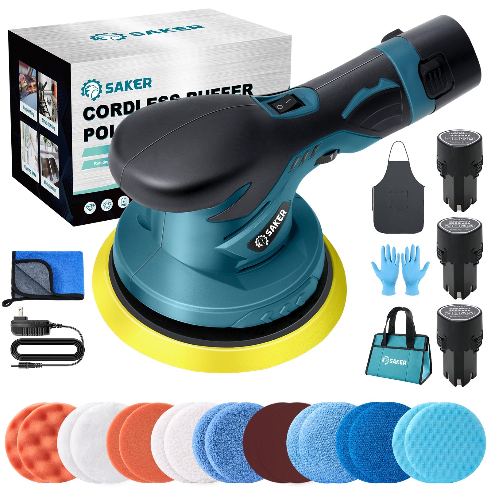 Cordless Car Buffer Polisher