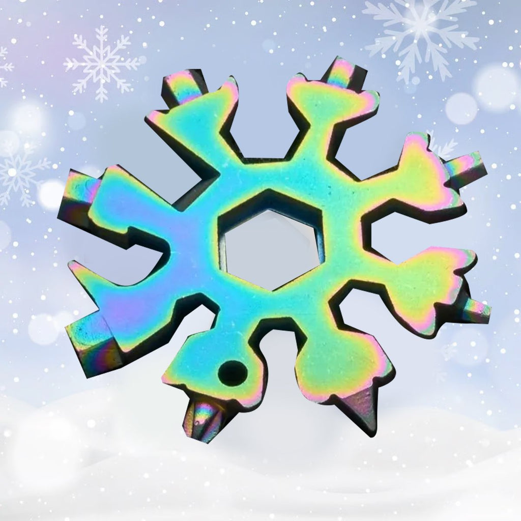 18-in-1 Stainless Steel Snowflakes Multi-tool
