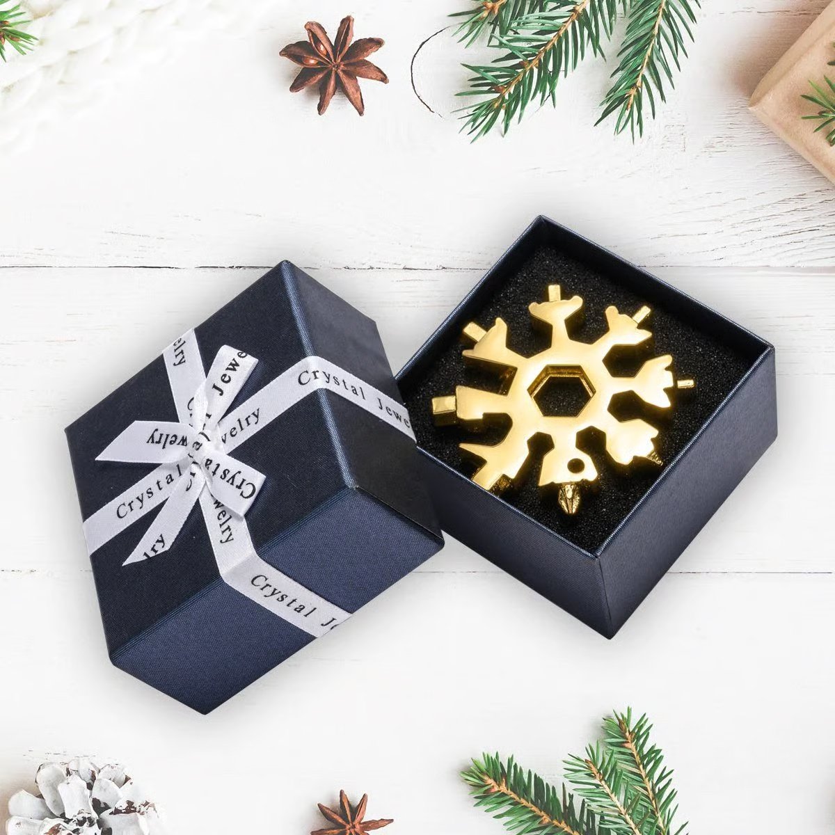 18-in-1 Stainless Steel Snowflakes Multi-tool