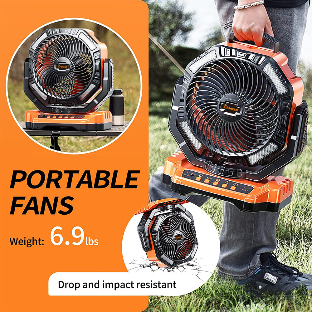 ® Rechargeable Camping Fan