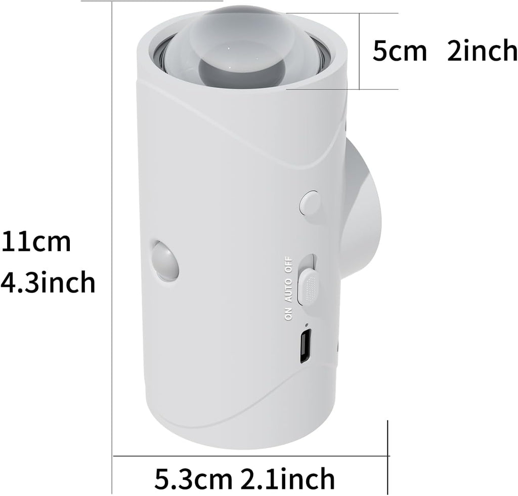 Magnetic Rechargeable Color-Changing Sconce
