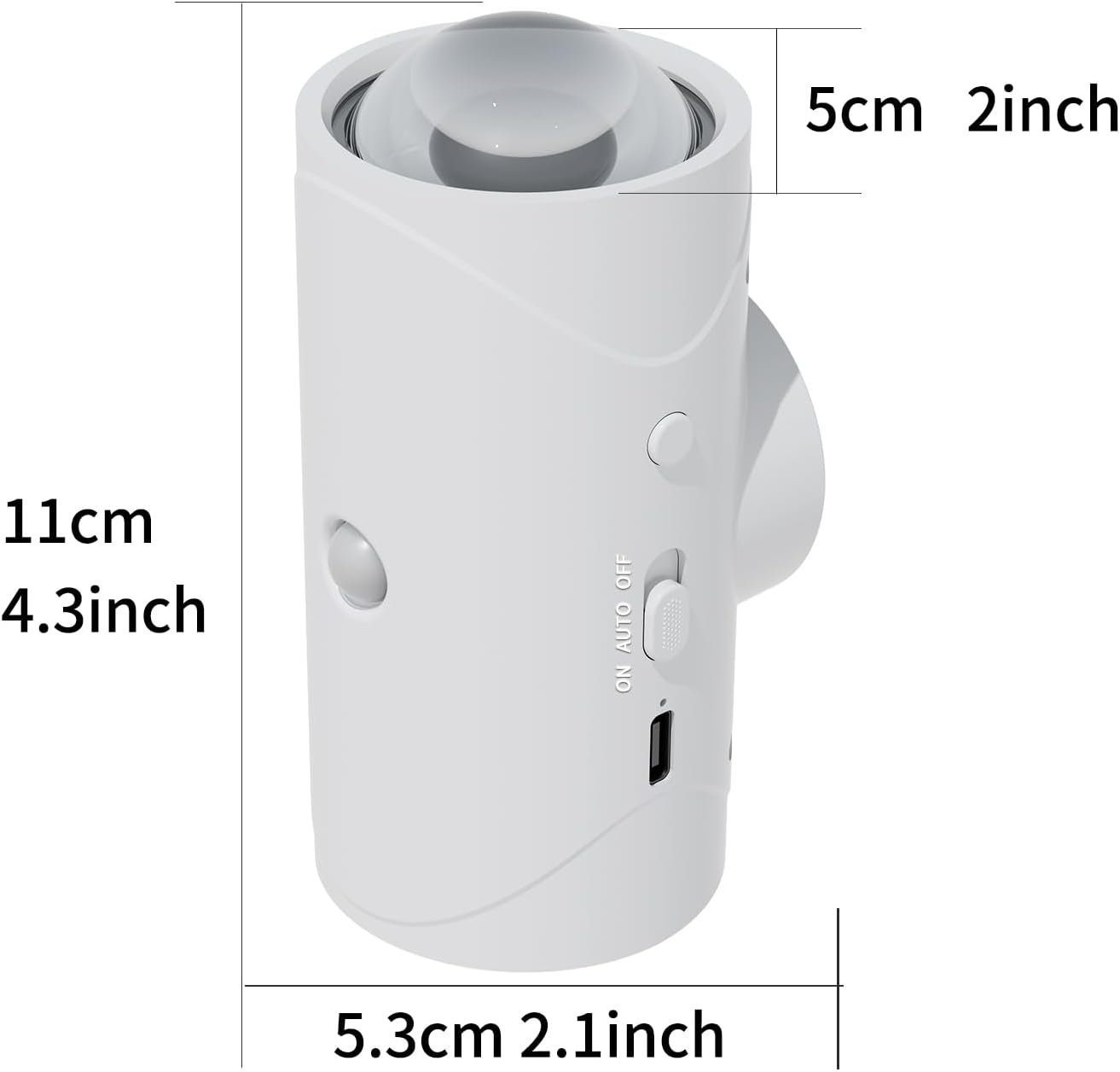 Magnetic Rechargeable Color-Changing Sconce
