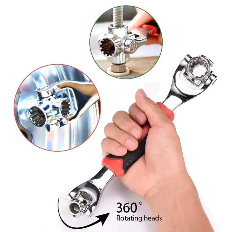 Universal Socket Wrench Tool Set