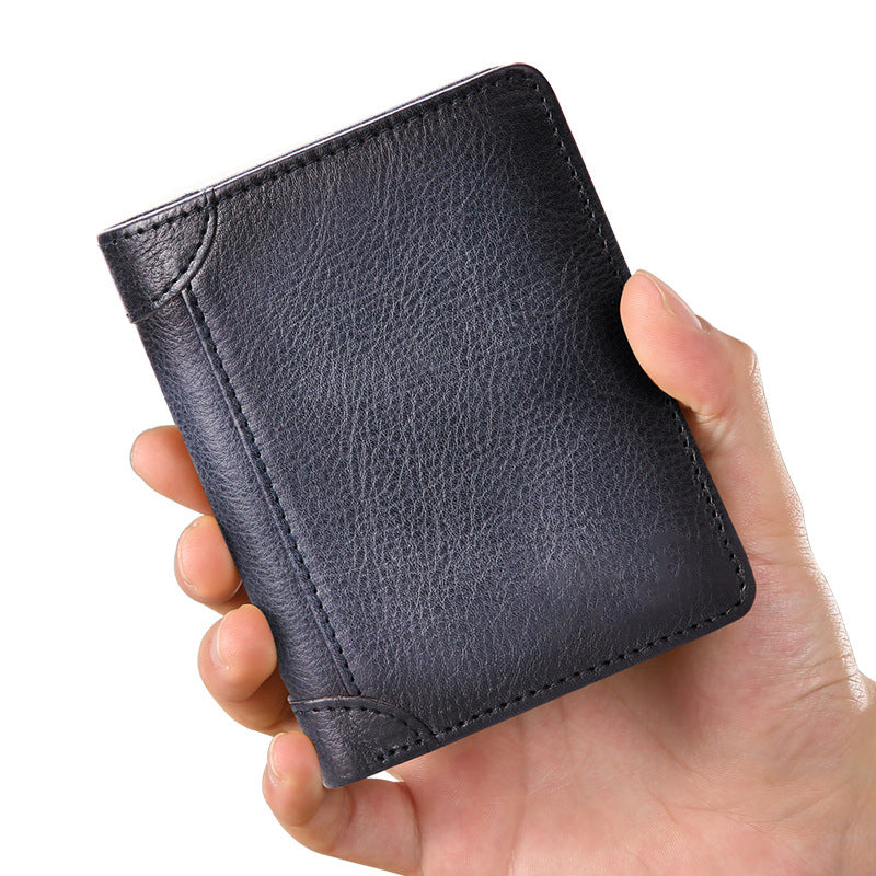 Genuine Leather Slim Wallet