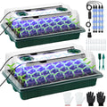 2 Pack Seed Starter Tray with Grow Light