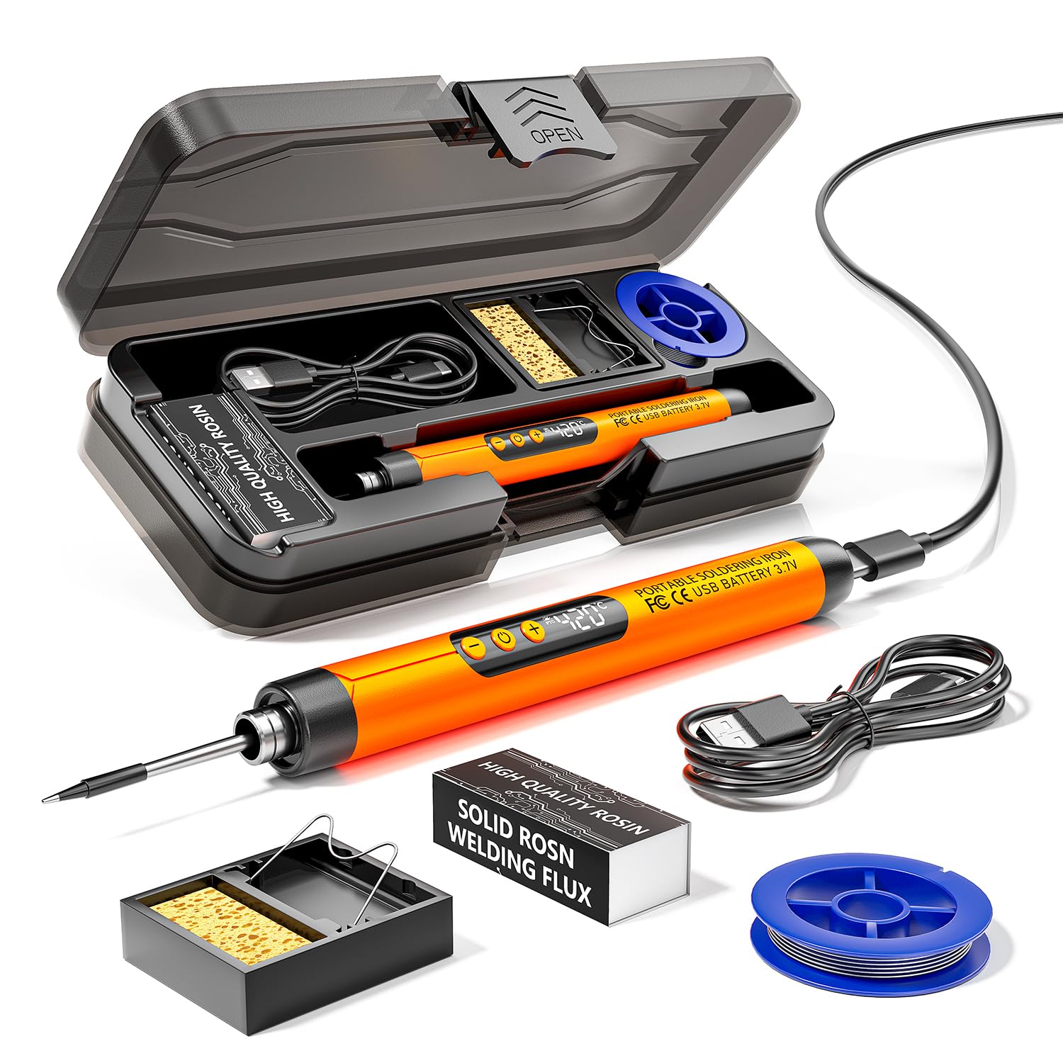 Cordless Digital Mini Soldering Iron