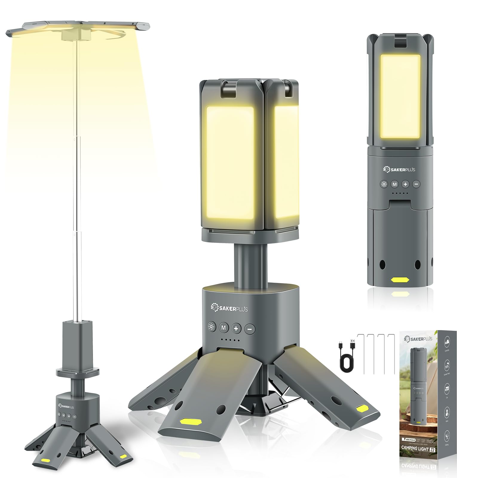 Telescopic Rechargeable Camping Lantern