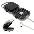 2 Burner Propane Camping Stove with Grill