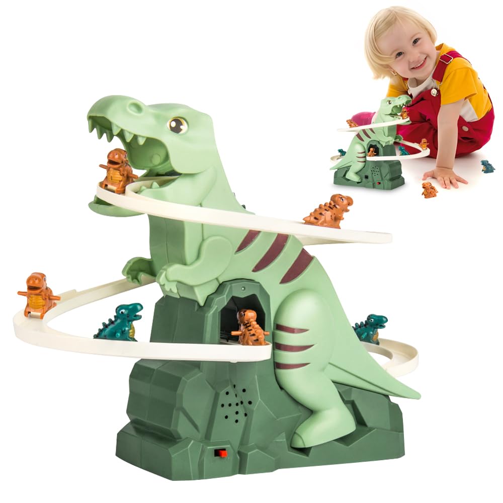 Electric Dinosaur Climbing Slide Toy