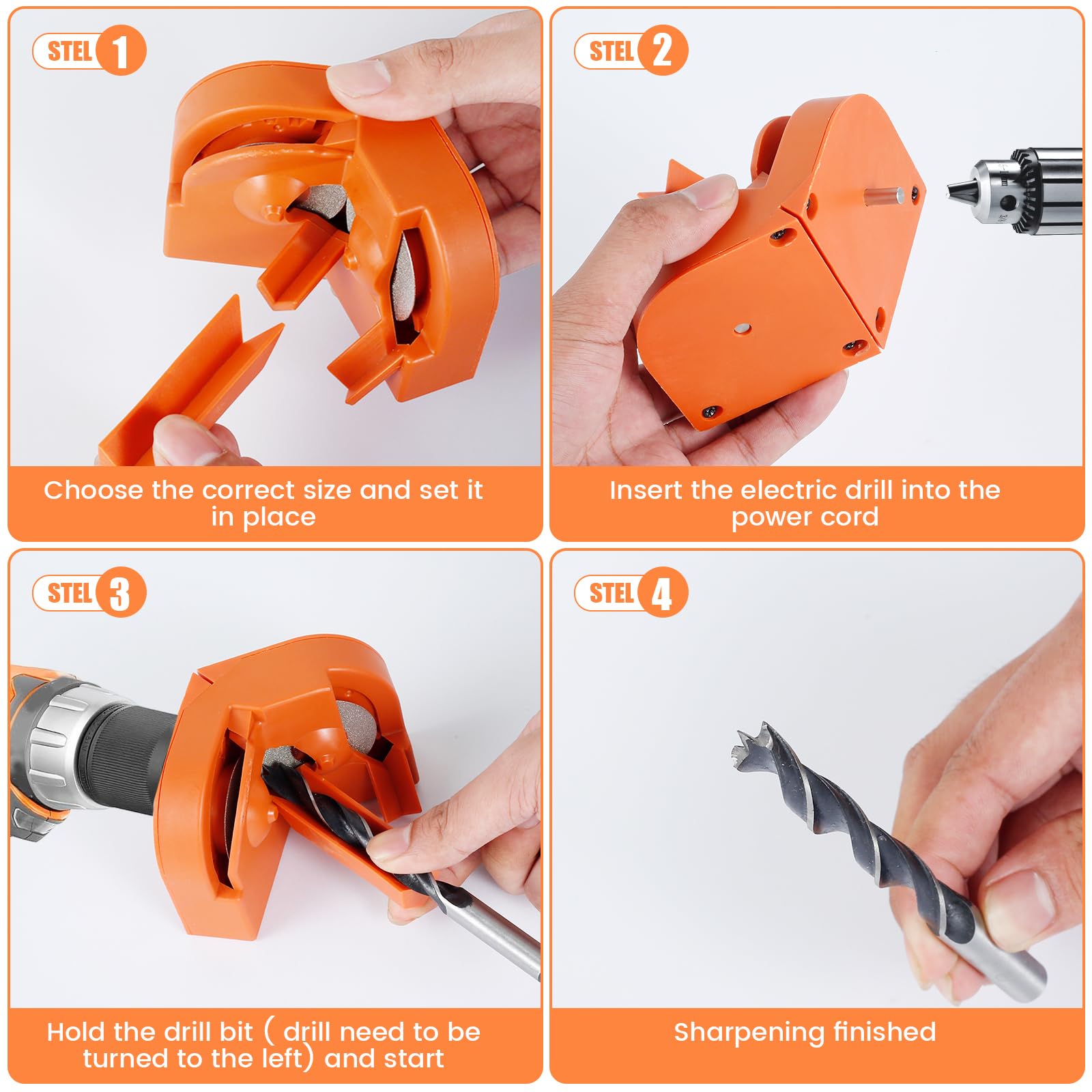 🔥 Drill Bit Sharpener