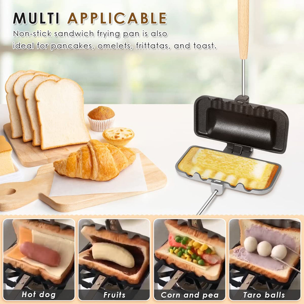 Double Sided Sandwich Maker Pan
