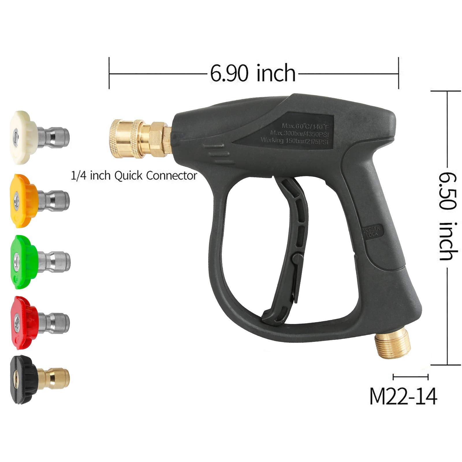 High Pressure Washer Gun