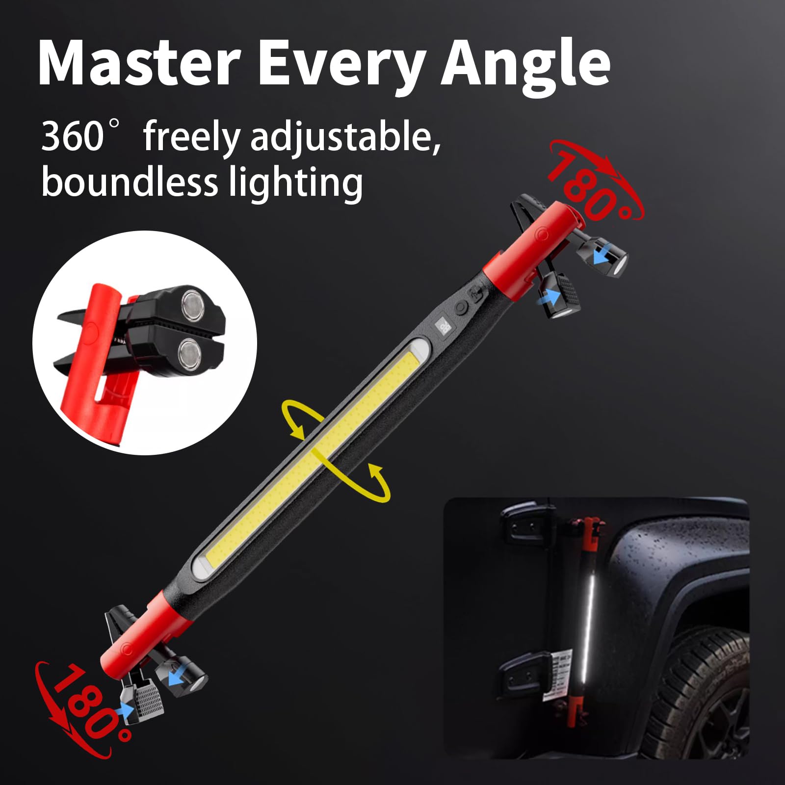 Automotive Rechargeable Magnetic Work Light