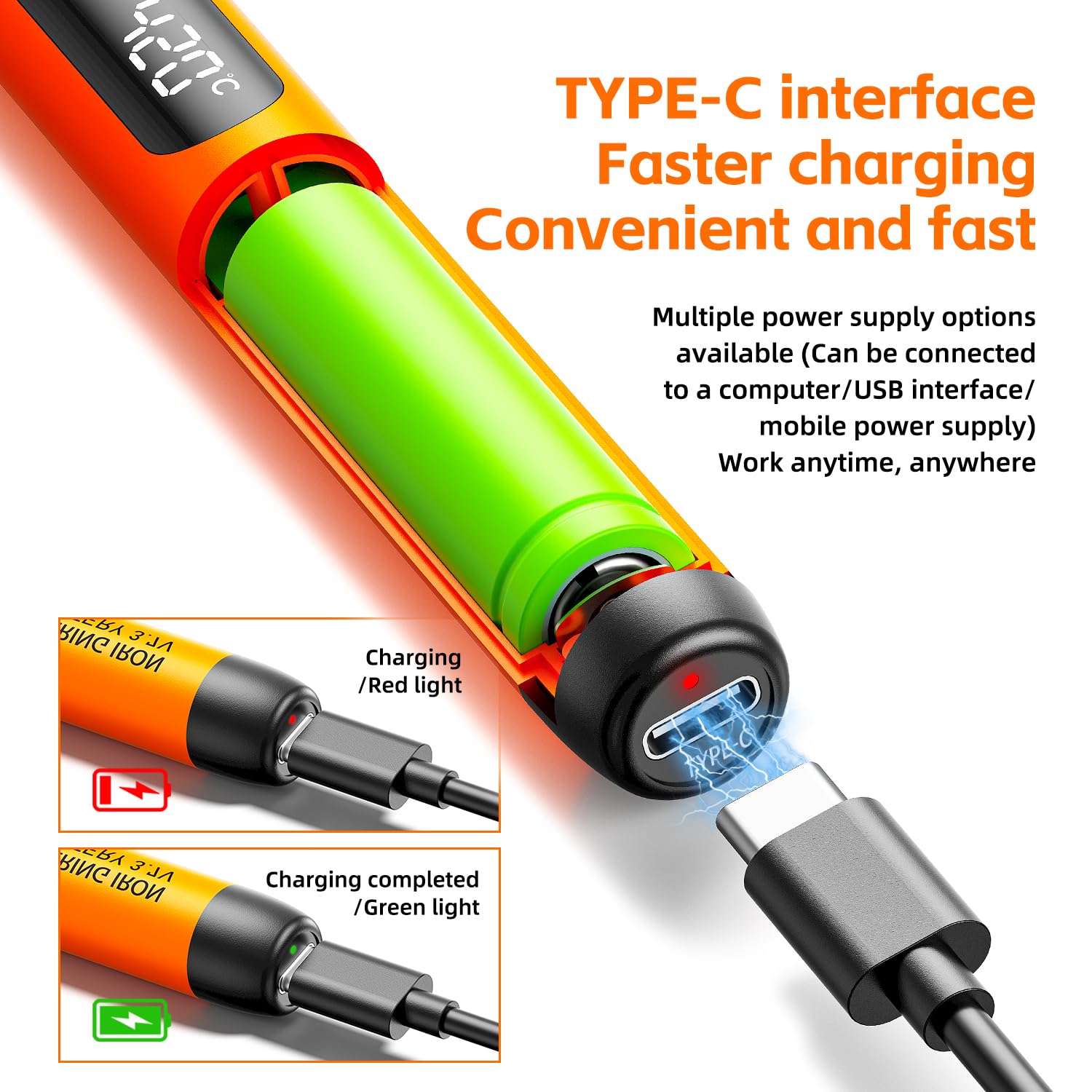 Cordless Digital Mini Soldering Iron