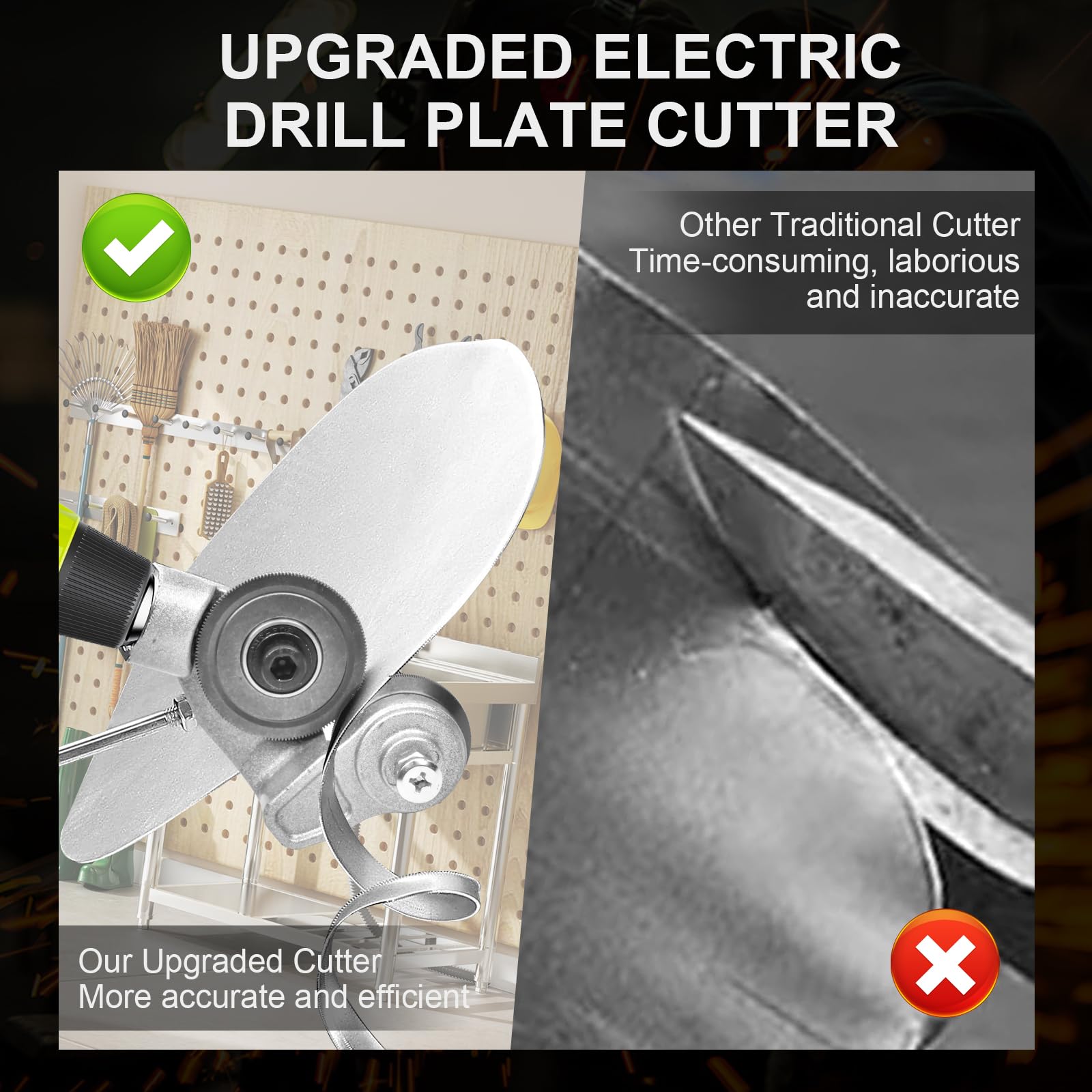 Electric Drill Plate Cutter