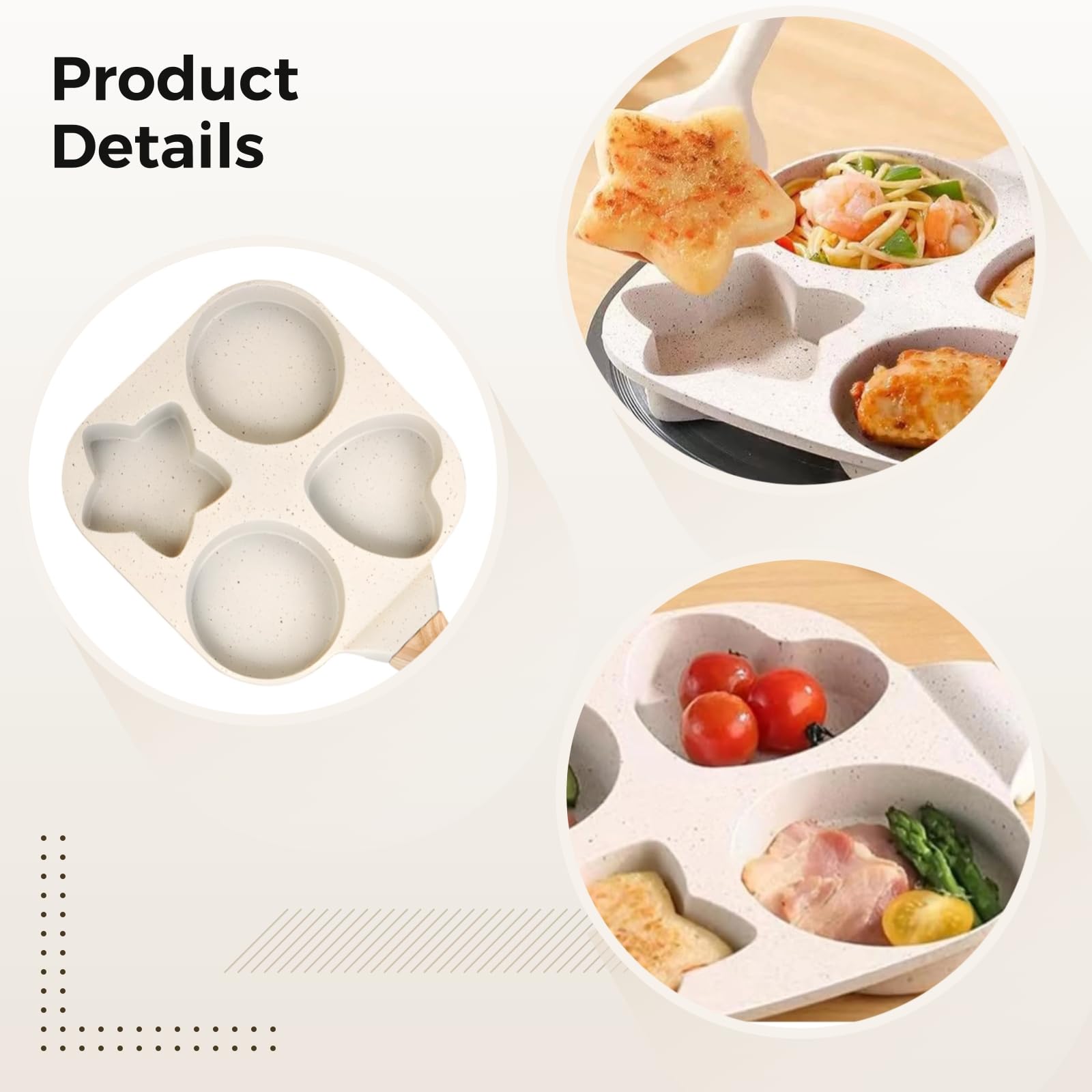 Egg Pan Four Hole Breakfast Skillet