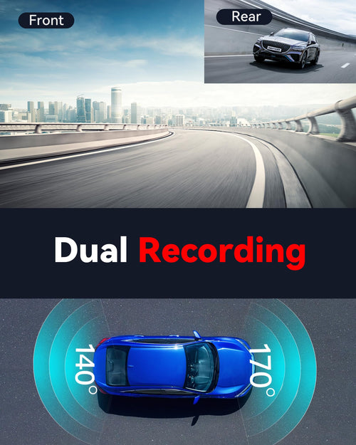 4K Dual Front And Rear Camera