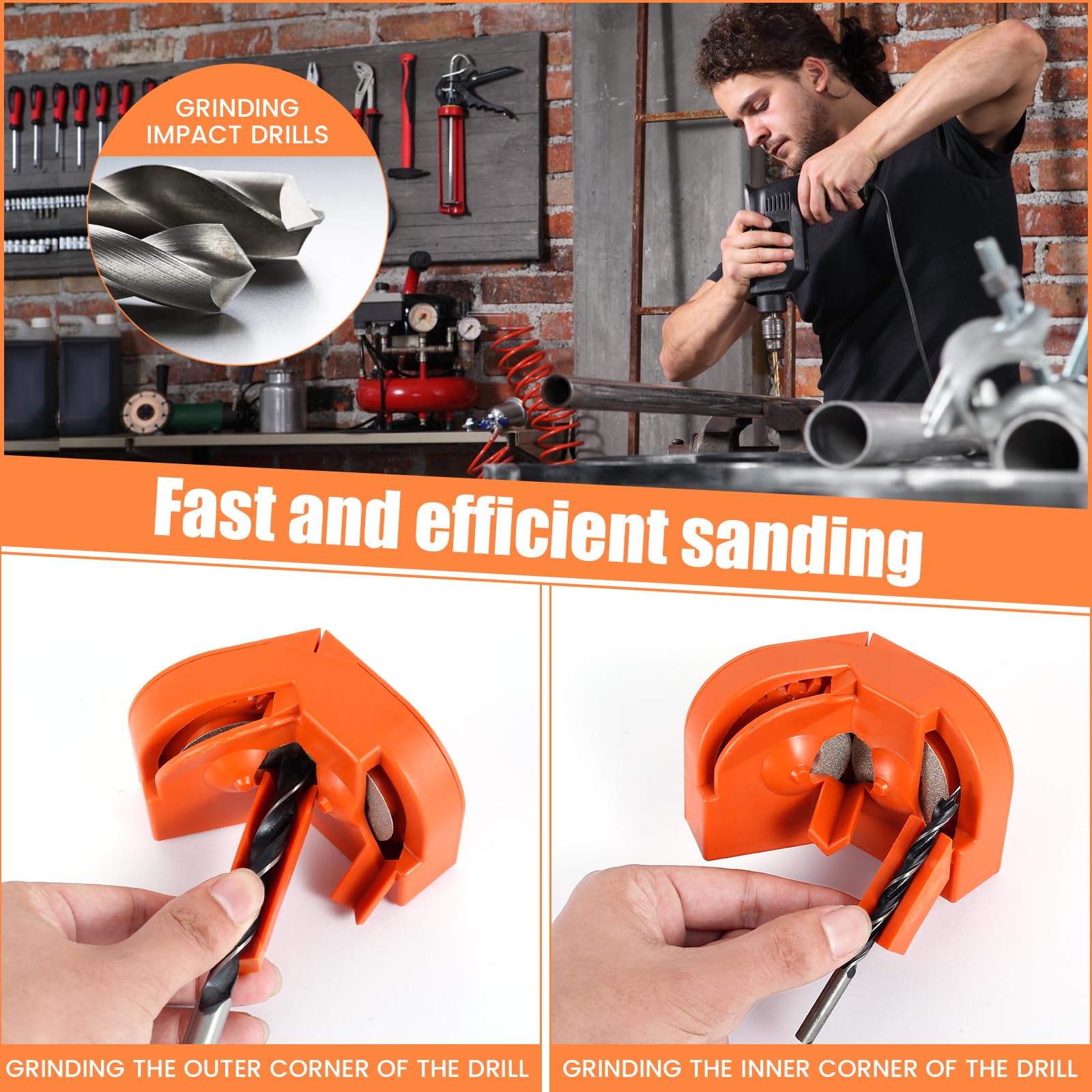 🔥 Drill Bit Sharpener