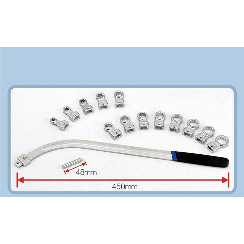 15Pcs Universal Belt Tensioner Pulley Tool Kit