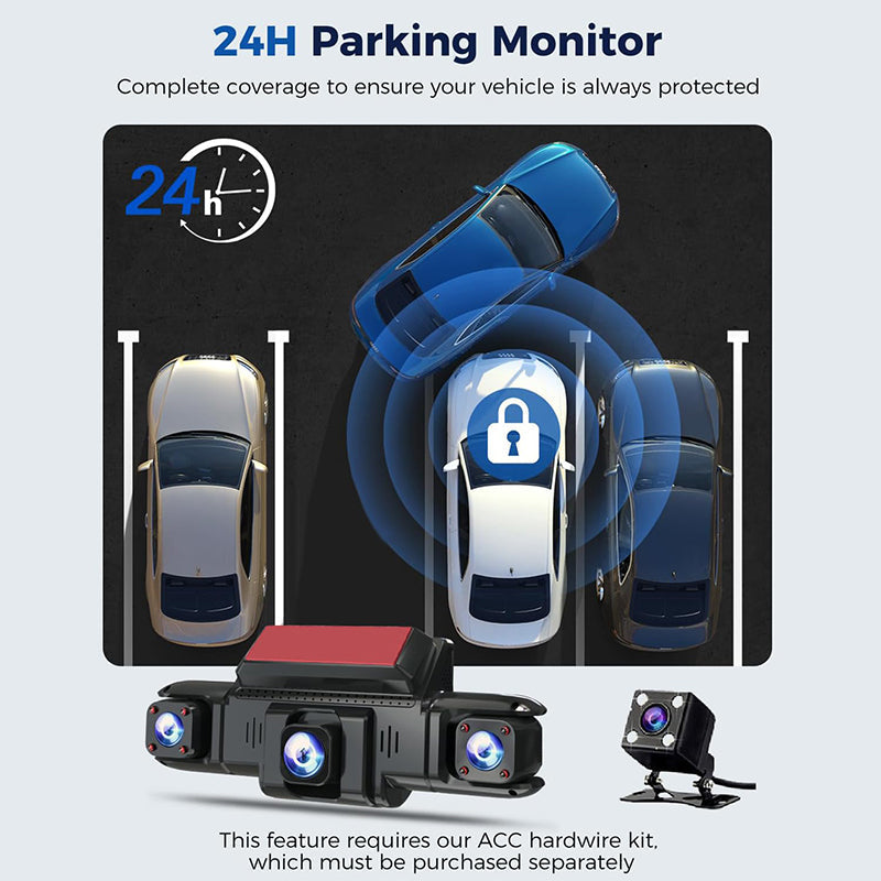360 Front And Rear Dash Cam