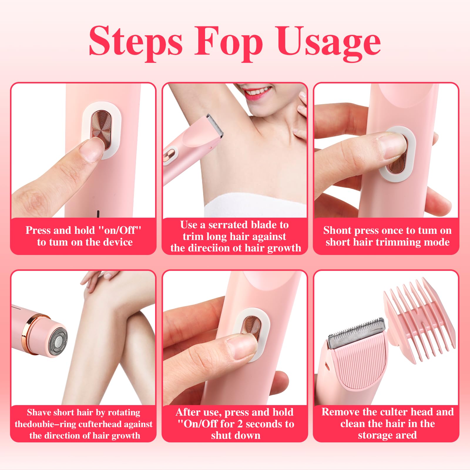 2 in 1 Electric Shaver