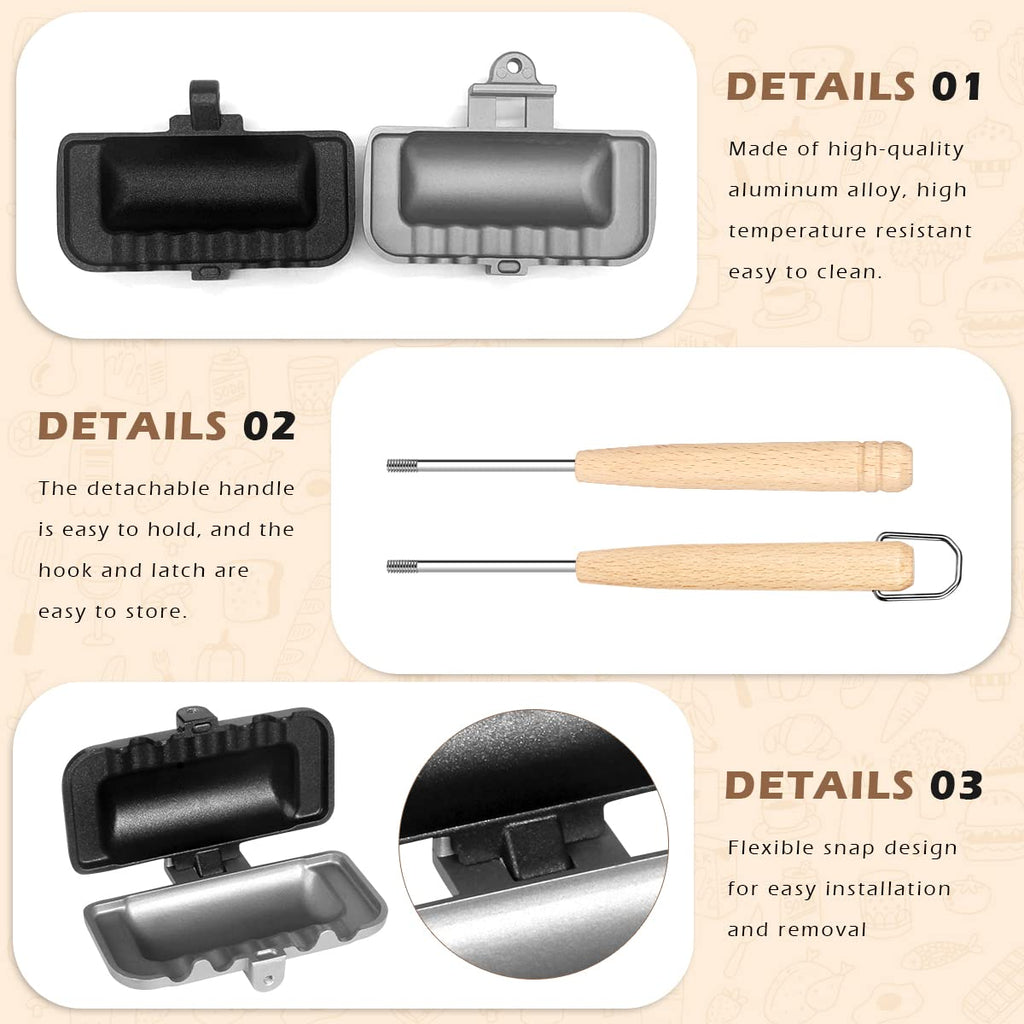 Double Sided Sandwich Maker Pan