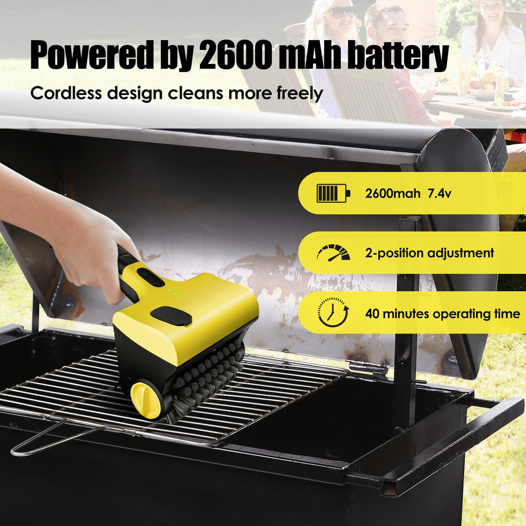 Electric Grill Cleaner Cordless & Rechargeable