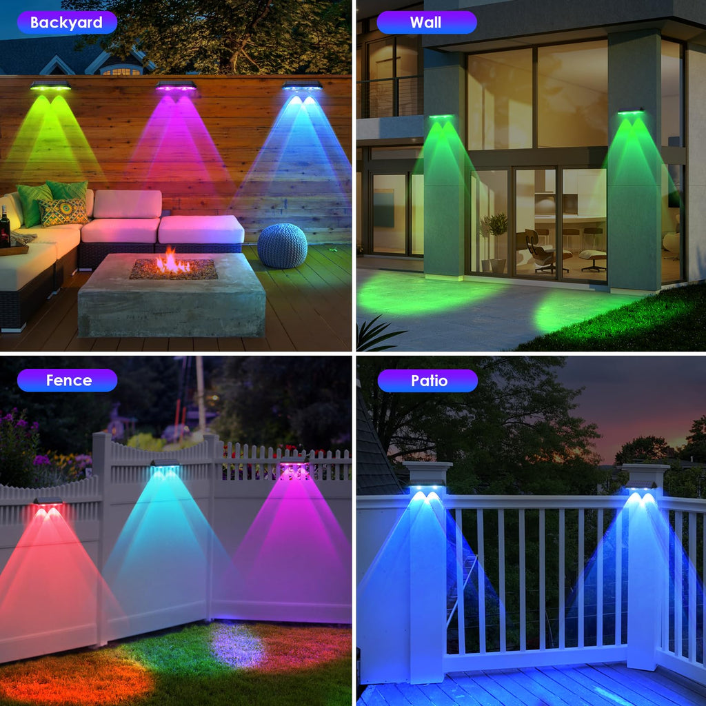 Wall Mount Solar Lights