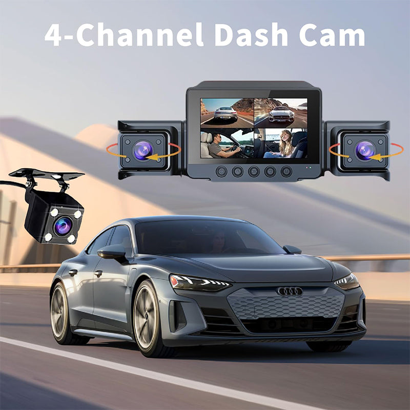 360 Front And Rear Dash Cam