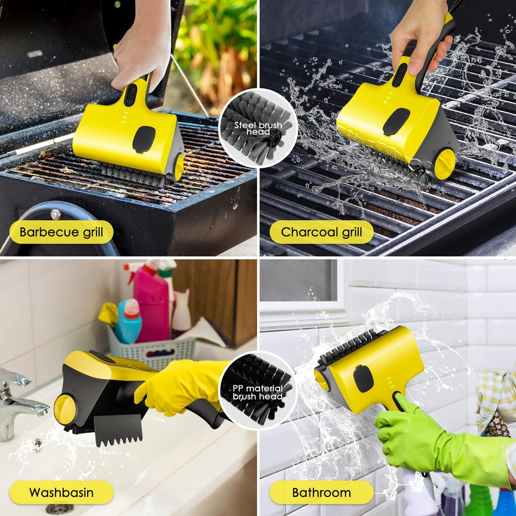 Electric Grill Cleaner Cordless & Rechargeable