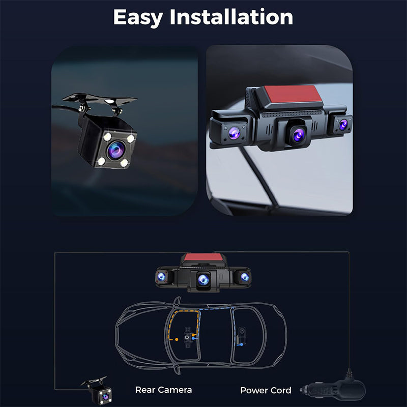 360 Front And Rear Dash Cam