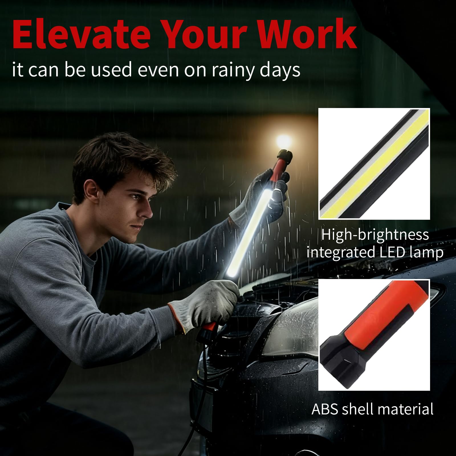 Automotive Rechargeable Magnetic Work Light