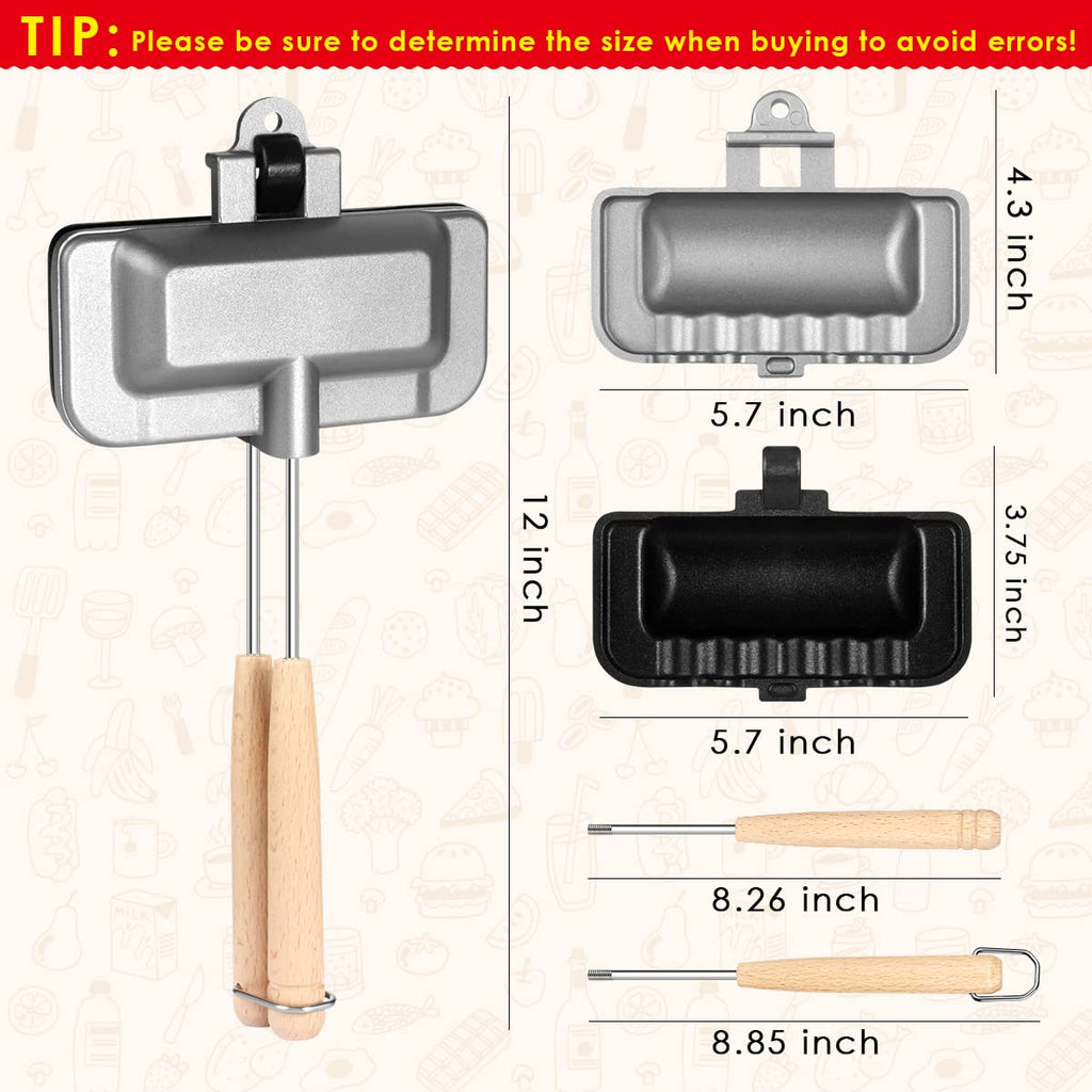 Double Sided Sandwich Maker Pan