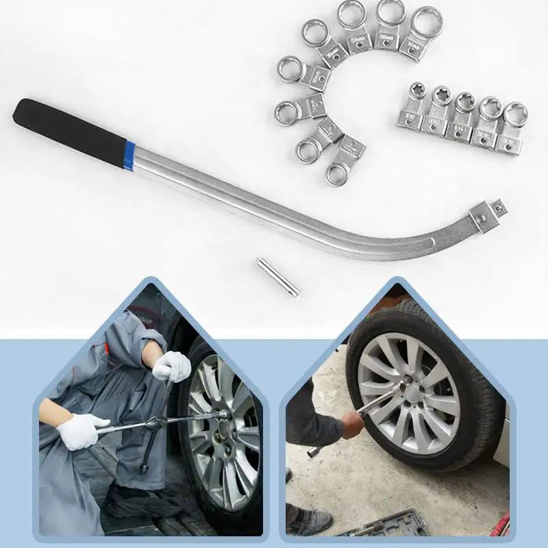 15Pcs Universal Belt Tensioner Pulley Tool Kit