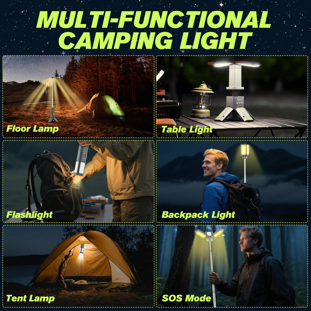 Telescopic Rechargeable Camping Lantern