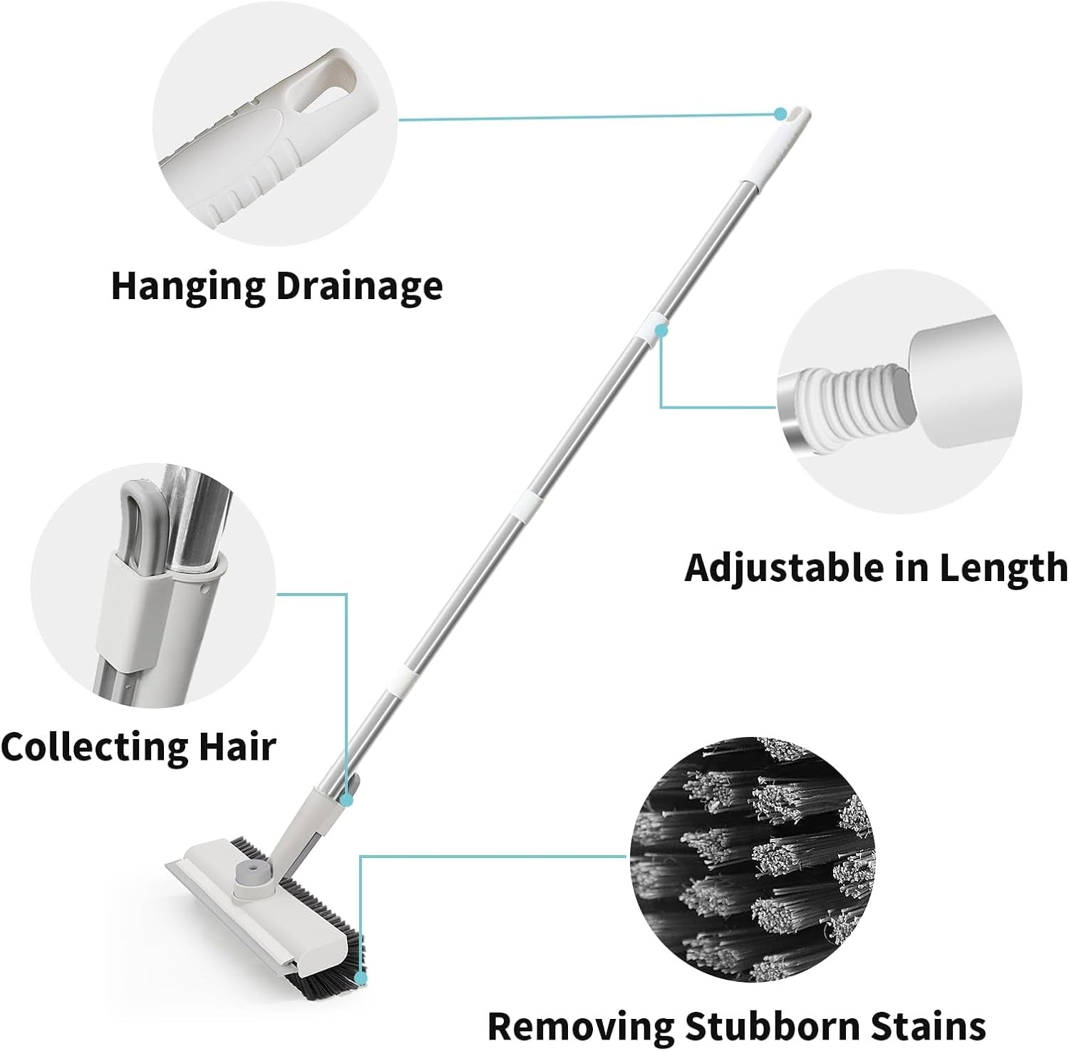 Heavy Duty 3 In 1 Floor Brush