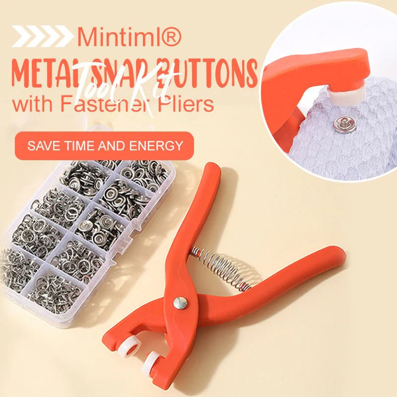 Metal Snap Fastener Tool Set