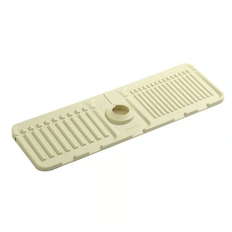 Sloped Faucet Splash Guard Mat
