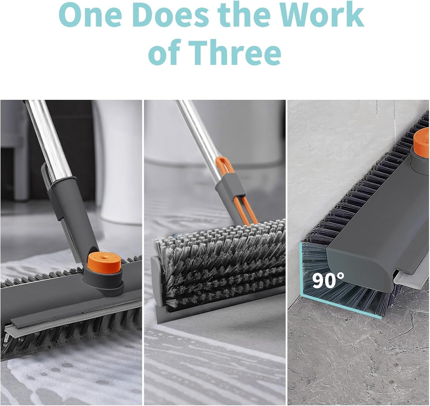 Heavy Duty 3 In 1 Floor Brush