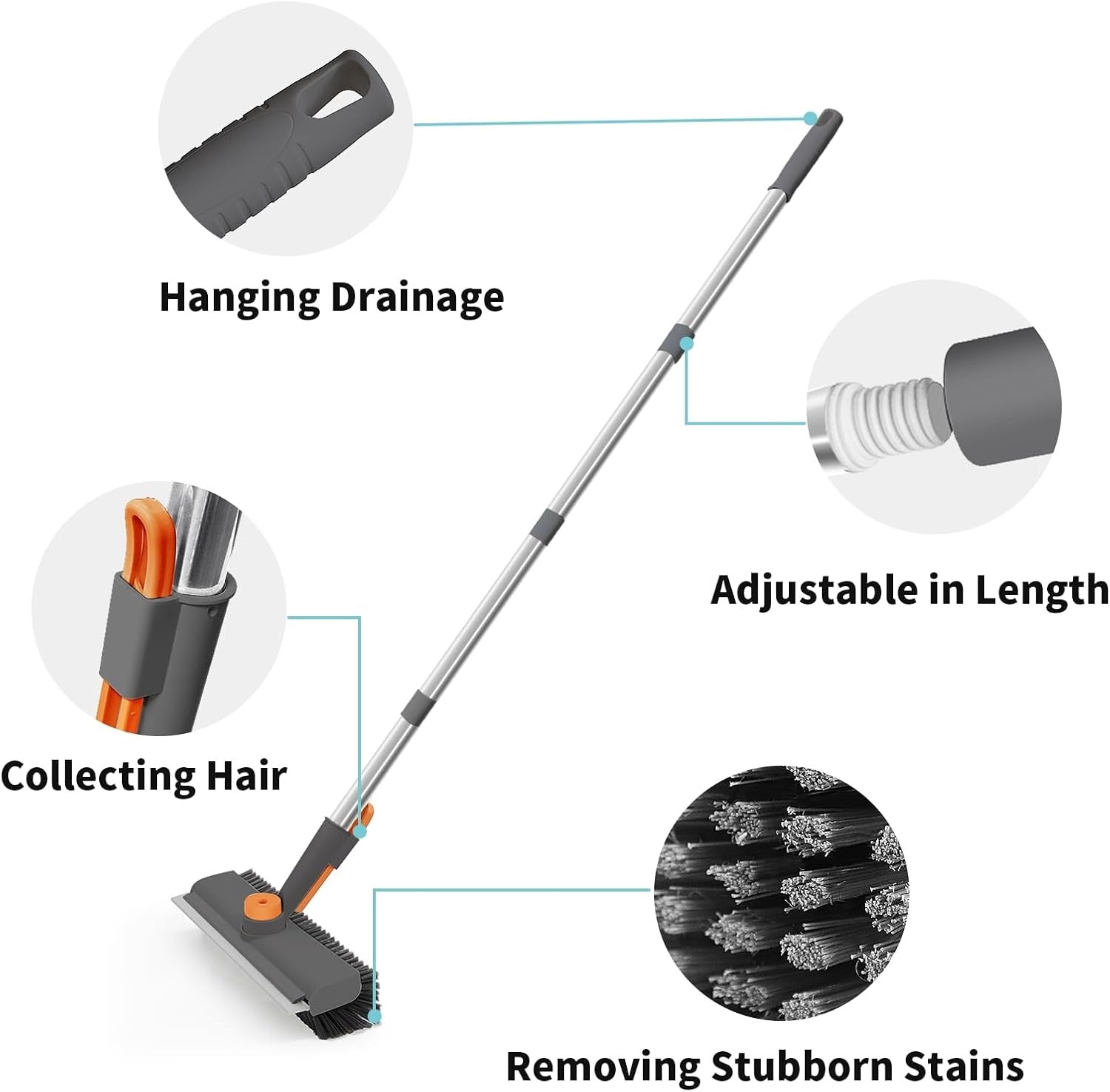 Heavy Duty 3 In 1 Floor Brush