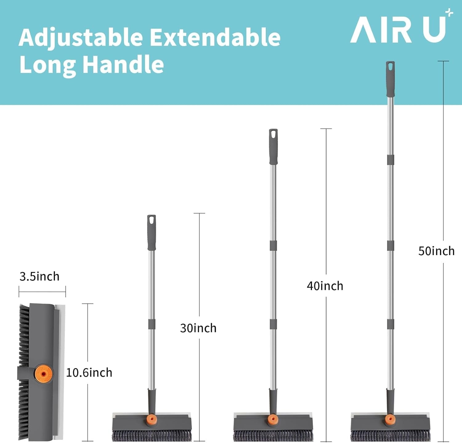 Heavy Duty 3 In 1 Floor Brush